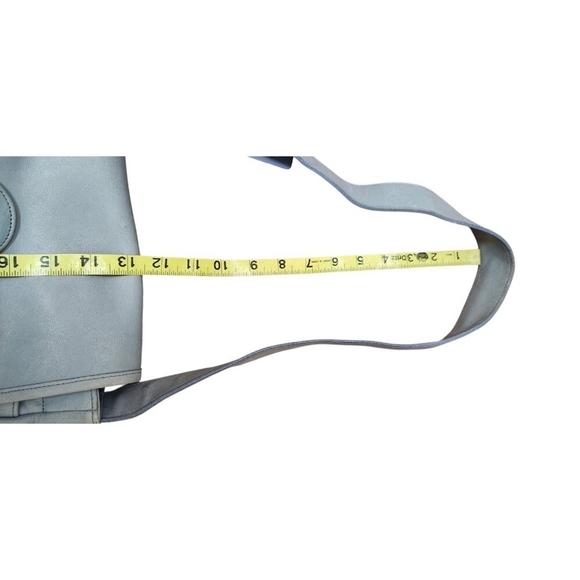 Coach Vintage - UNEVEN Color Soho Bedford Flap Bag 4164 - Periwinkle, Adjustable - Picture 15 of 16